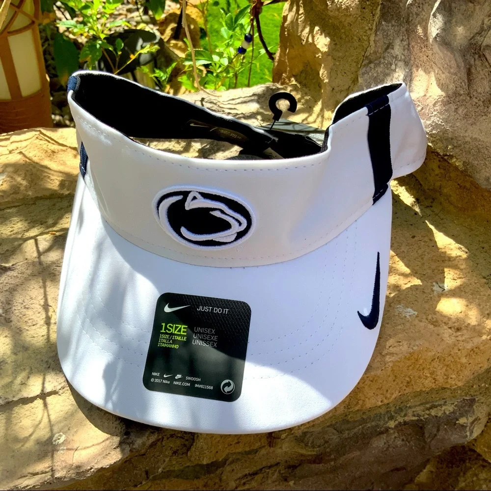 Nike white Sun Visor Unisex One size - Picture 8 of 10